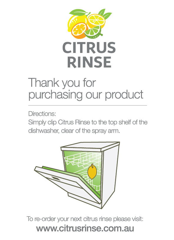 Citrus Rinse Monthly Subscription